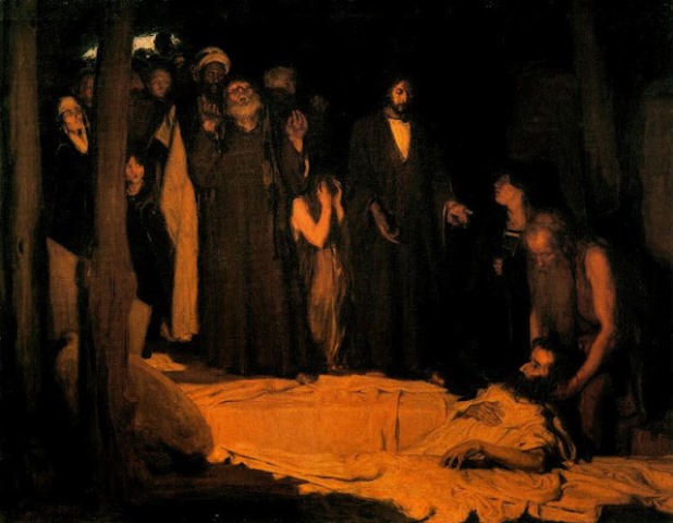 Ressurreição de Lázaro - Henry Ossawa