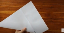 Vela de papel em origami